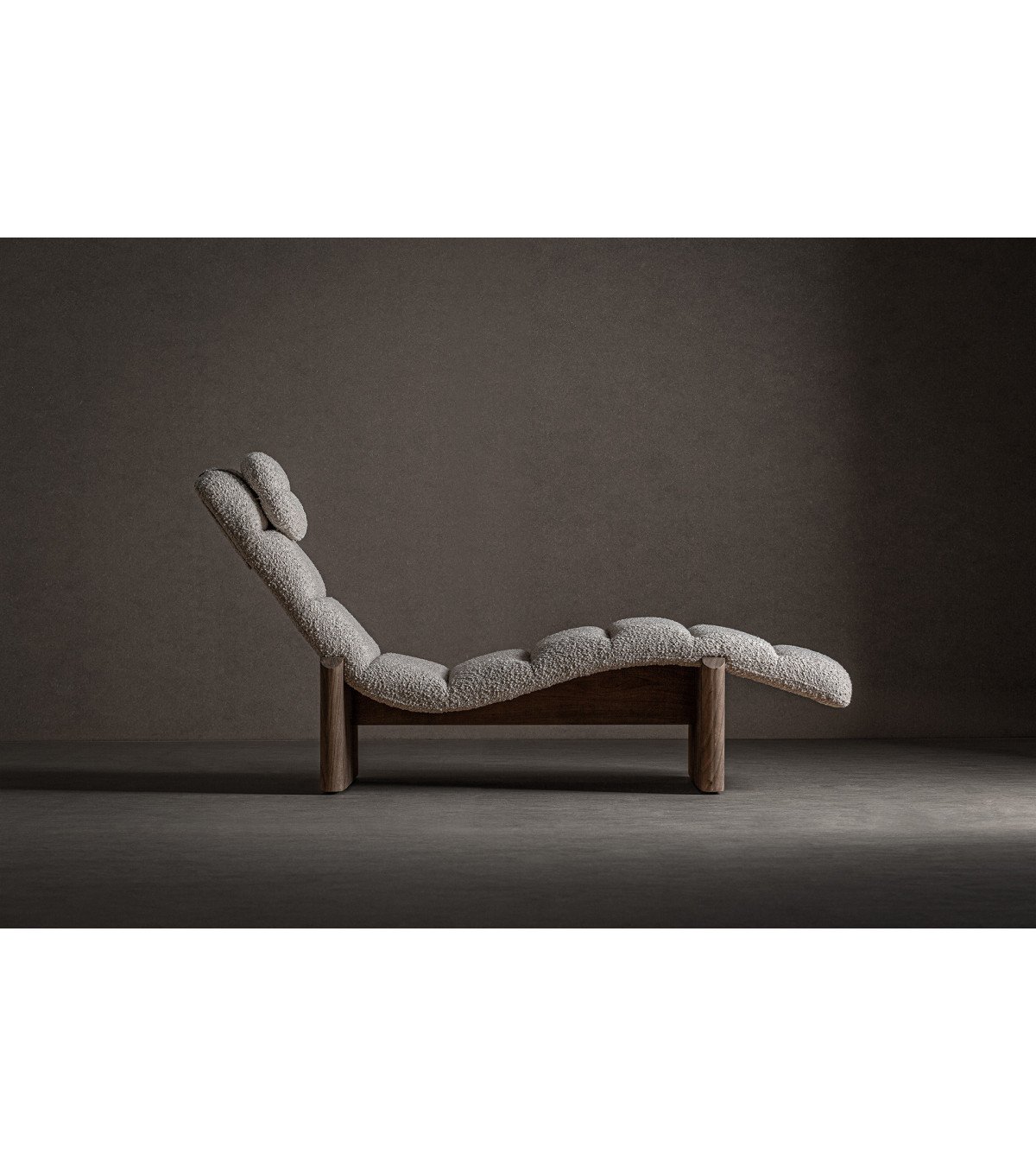Chaise longue jacquard