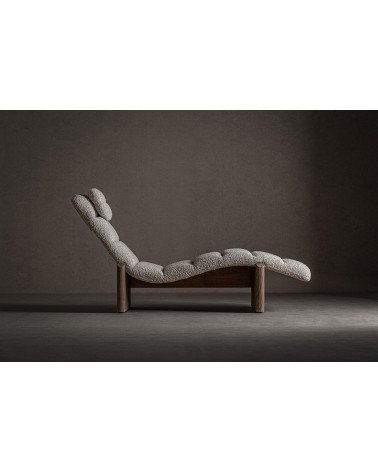 Chaise longue jacquard