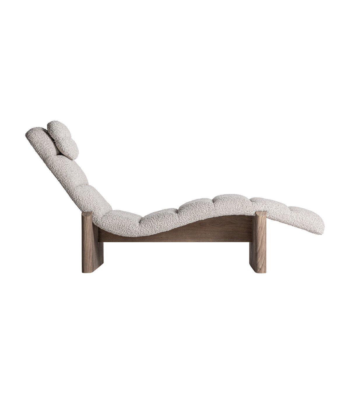 Chaise longue jacquard