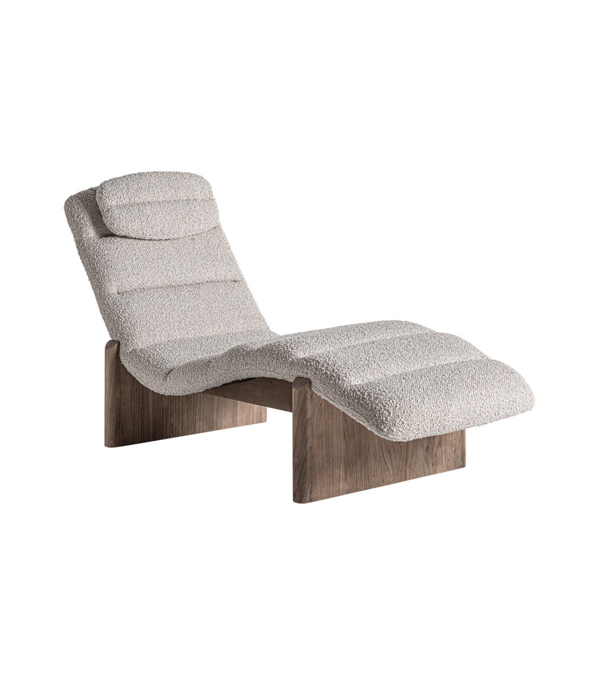 Chaise longue jacquard