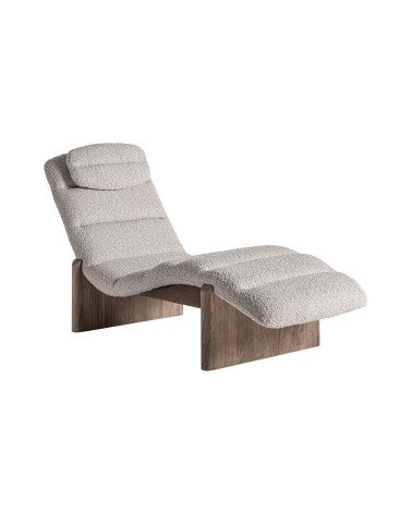 Chaise longue jacquard