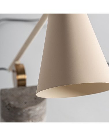 Lámpara de sobremesa ivory