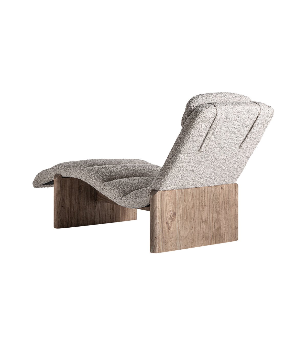 Chaise longue jacquard