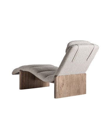 Chaise longue jacquard