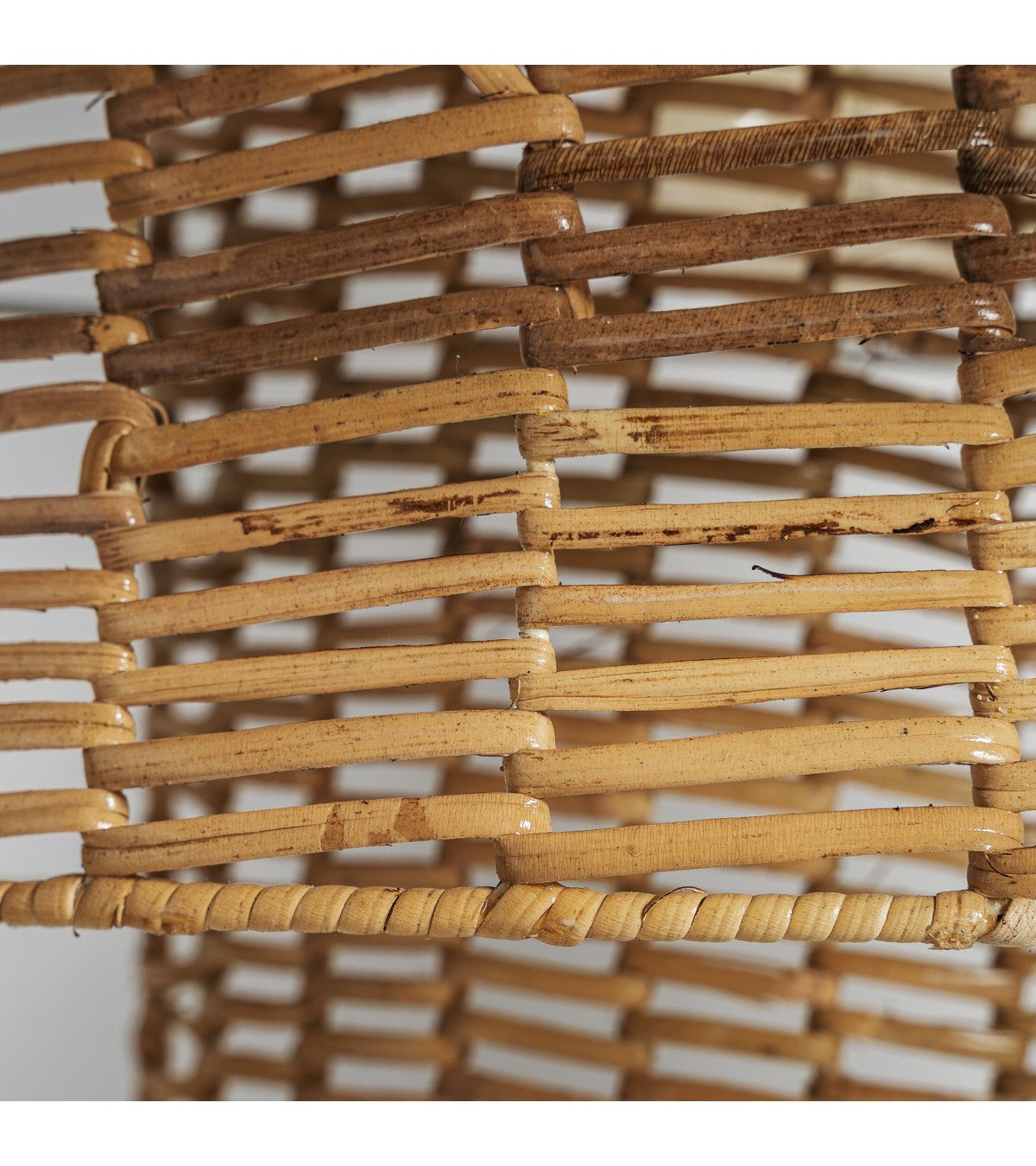 Aplique plissé rattan