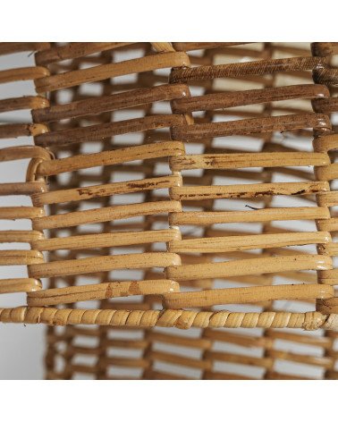 Aplique plissé rattan