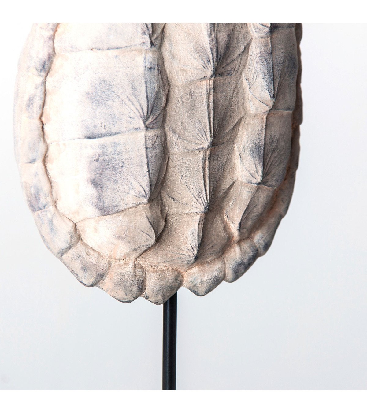 Figura decorativa caparazón tortuga