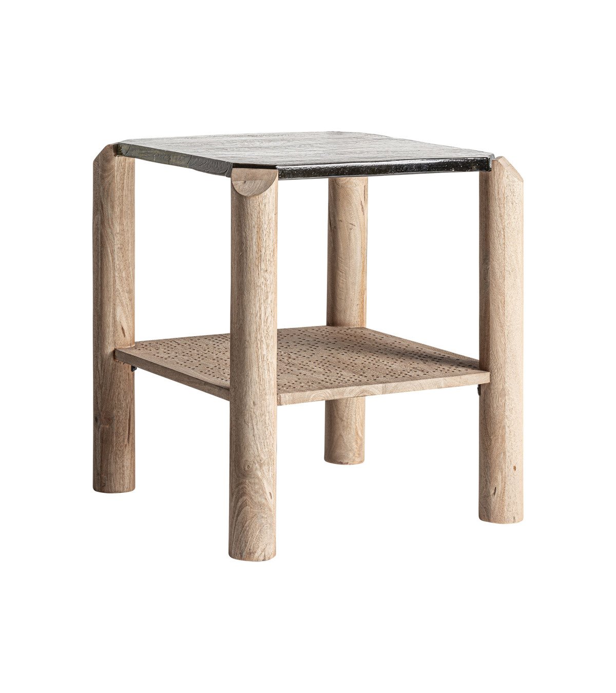 Mesa auxiliar jacquard