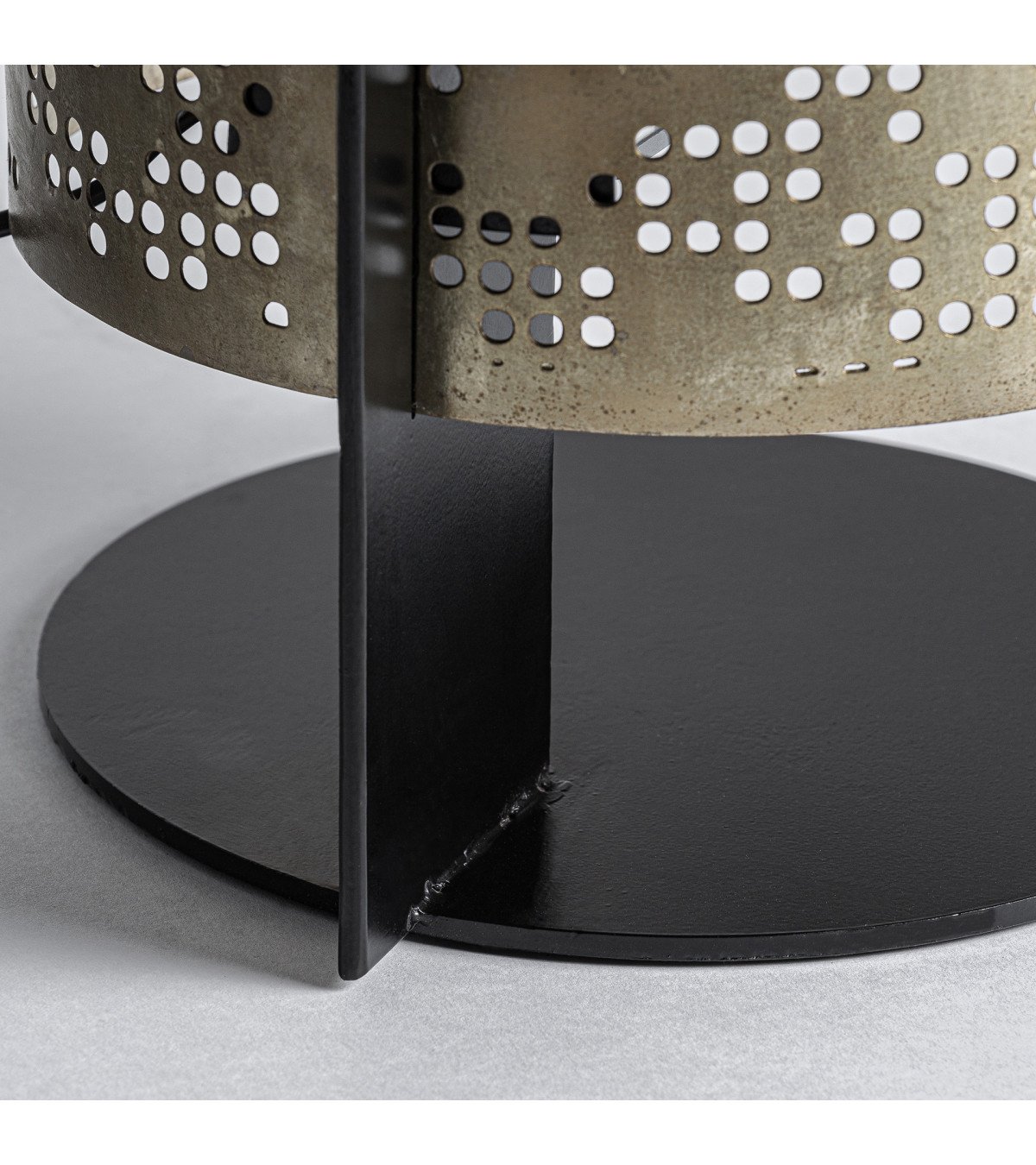 Lámpara de pie jacquard