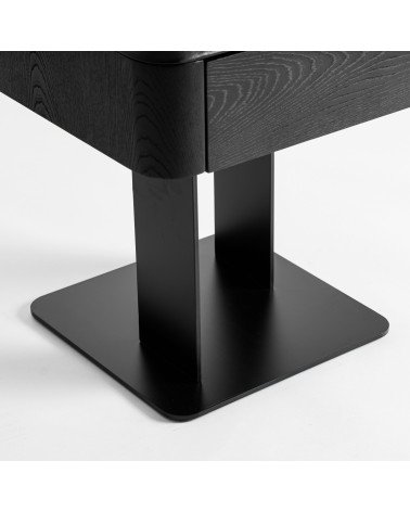 Mesita de noche caiza