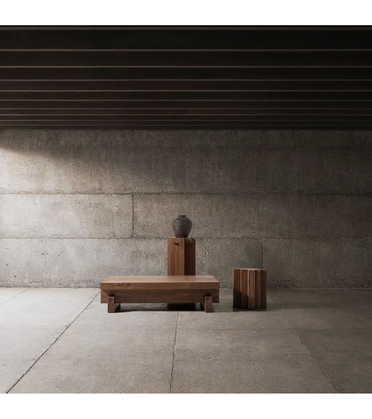 Mesa de centro brutalist