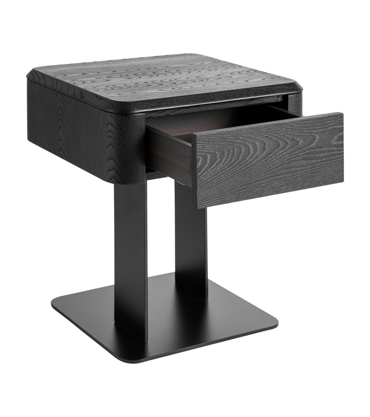 Mesita de noche caiza