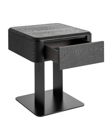 Mesita de noche caiza