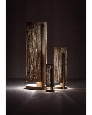 Lámpara de pie jacquard