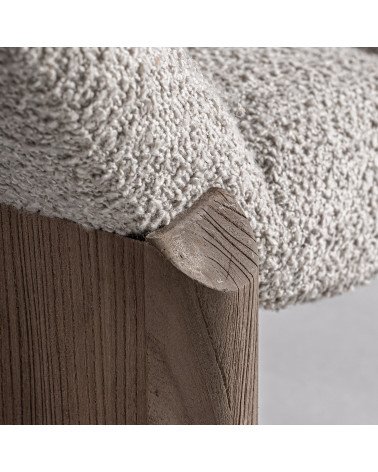 Chaise longue jacquard