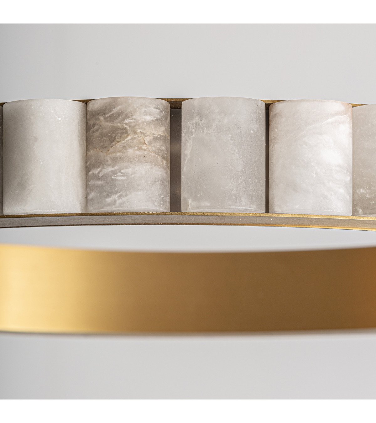 Lámpara de colgar aurea