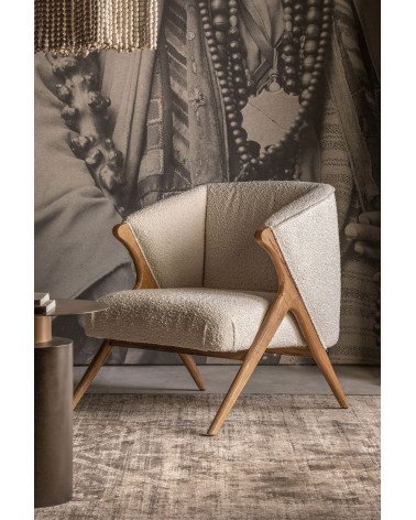 Sillón Prati bouclé