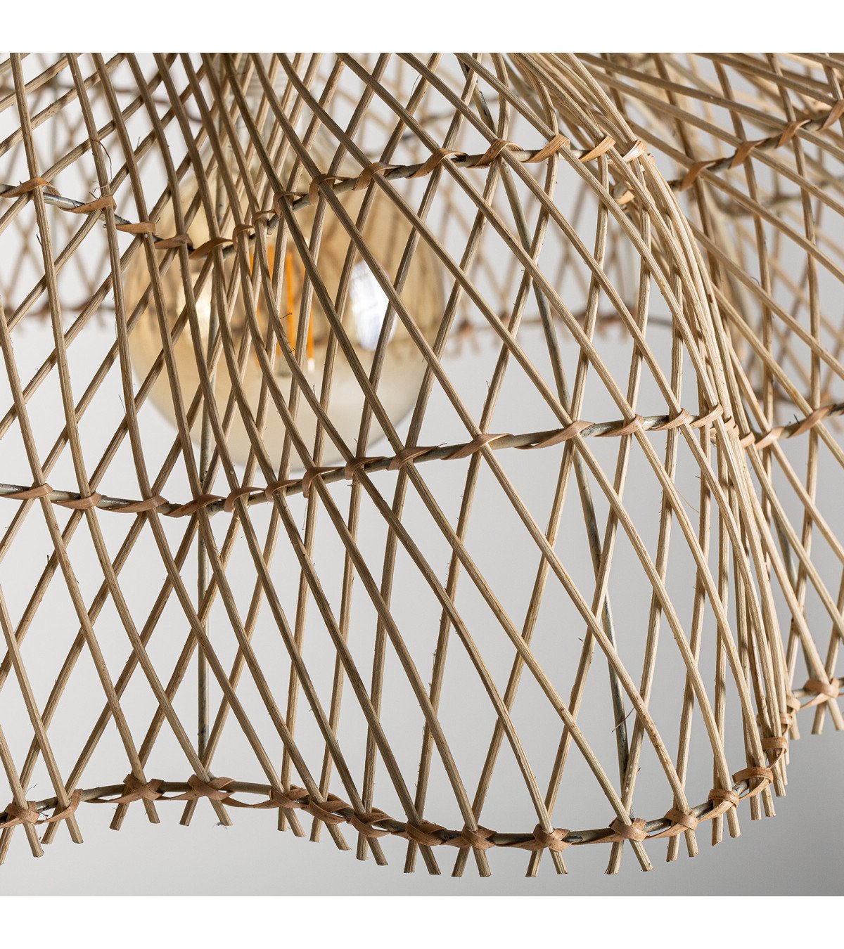 Lámpara de colgar tisno