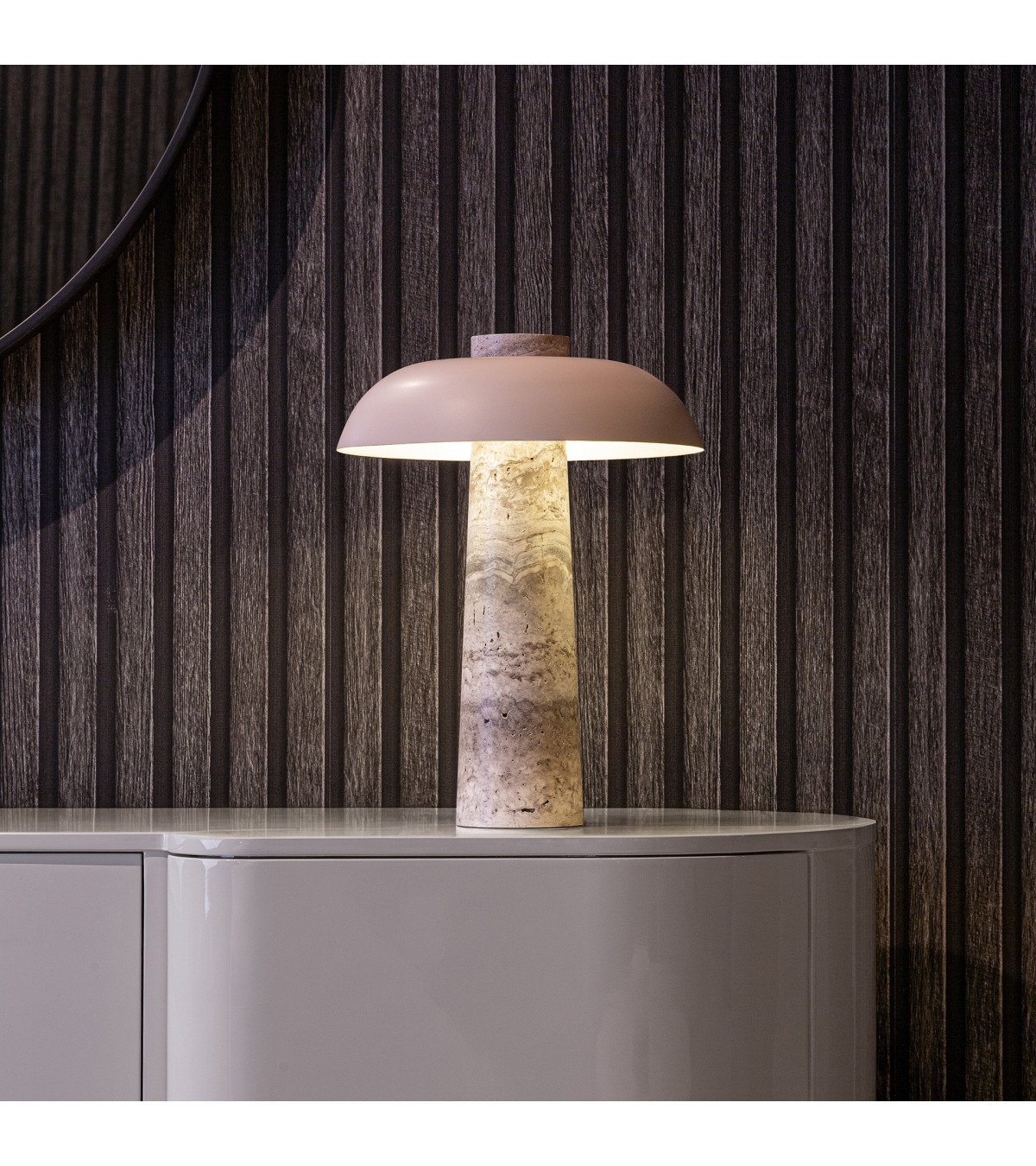 Lámpara de sobremesa cendra