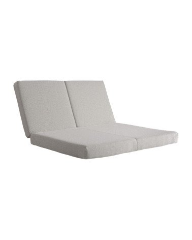 Tapiceria tumbona doble pure blanco