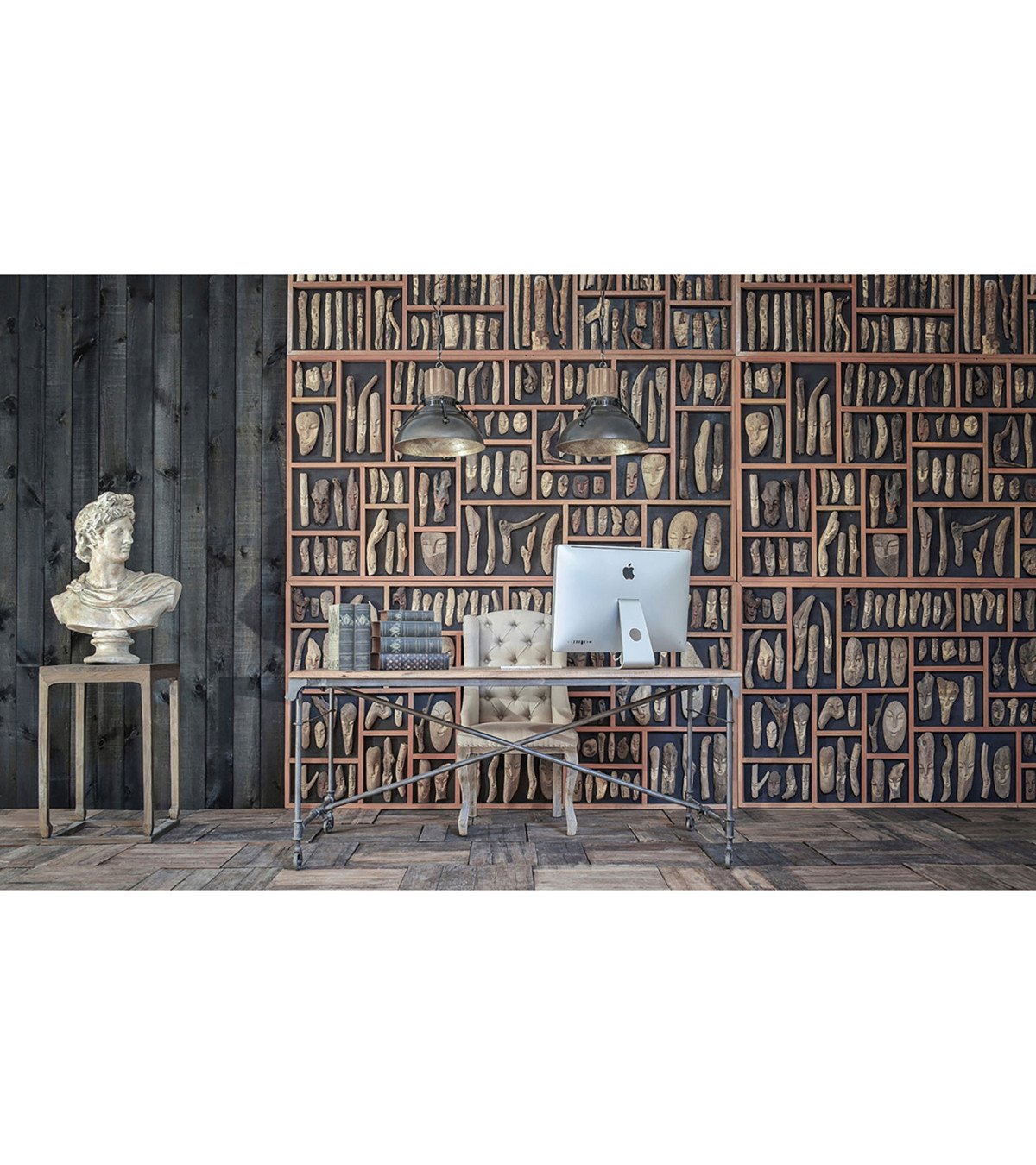 Panel decorativo fósiles