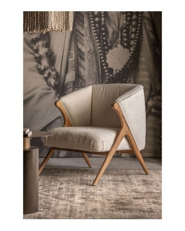 Sillón Prati bouclé