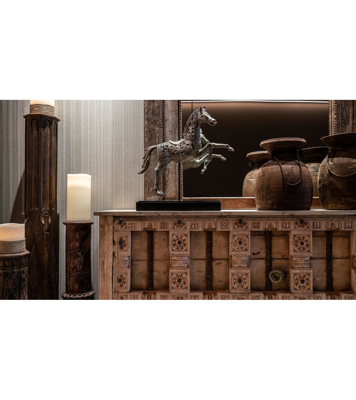 Figura decorativa caballo