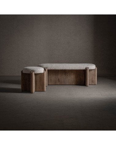 Pie de cama jacquard