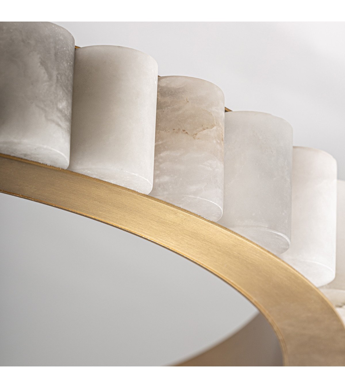 Lámpara de colgar aurea