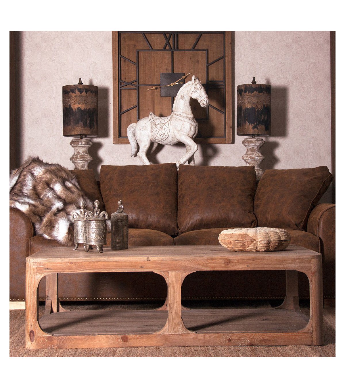 Figura decorativa caballo